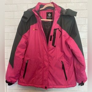 Gemyse Women's Pink Ski & Snow Jacket